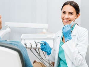 emergency dentist in Fayetteville smiling toward the camera 